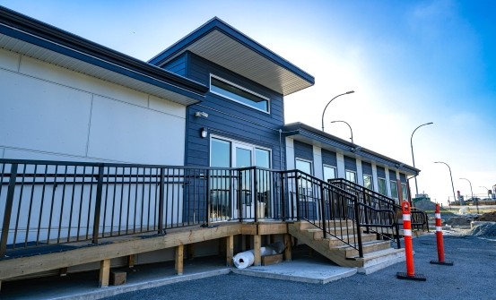 Custom Waterfront Office for Emergency Spill Response