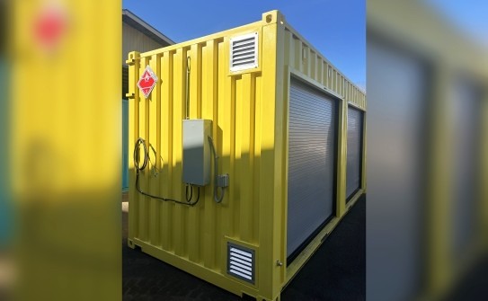 Custom Storage Containers for Remote BC Hydro Substation