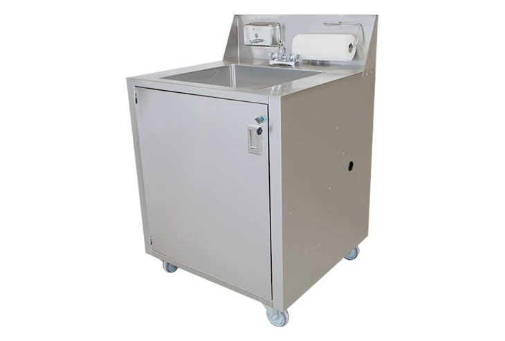Station de lavage des mains mobile