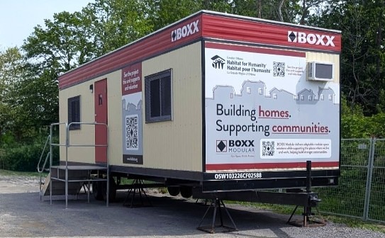 Supporting Habitat for Humanity with Mobile Workspace