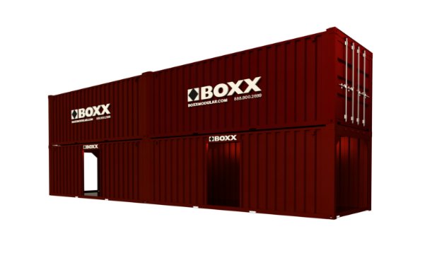 Two Breezeways & Storage Containers